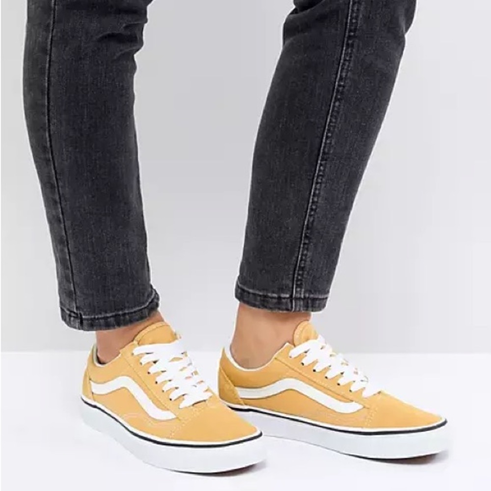 Old Skool Vans Yellow